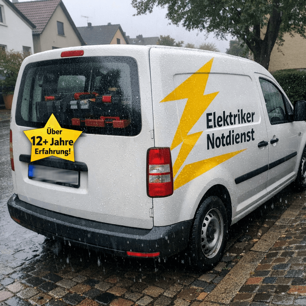 Professionelles Elektriker Werkzeug im Einsatz bei einer Notfall Reparatur